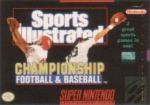 Sports Illustrated Championship Football & Baseball Box Art Front